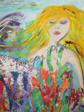 Load image into Gallery viewer, PRINTED CARD - Mermaid