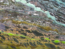 Load image into Gallery viewer, ACRYLICS FLOW ART PAINTING ON CANVAS IN DEEP FRAME - Inside the Cave at Crantock