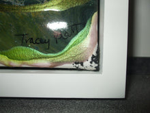 Load image into Gallery viewer, ACRYLICS FLOW ART PAINTING ON CANVAS IN DEEP FRAME - Inside the Cave at Crantock