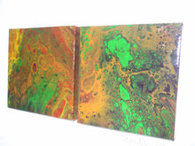 Load image into Gallery viewer, Bodmin Moor - ACRYLIC FLOW ART PAINTINGS ON CANVAS IN FRAME