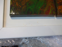 Load image into Gallery viewer, Bodmin Moor - ACRYLIC FLOW ART PAINTINGS ON CANVAS IN FRAME