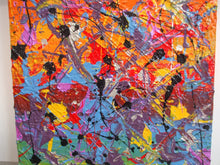 Load image into Gallery viewer, ACRYLICS ON CHUNKY RECYCLED CANVAS - Wowzer