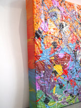 Load image into Gallery viewer, ACRYLICS ON CHUNKY RECYCLED CANVAS - Wowzer