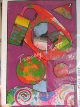 Load image into Gallery viewer, ORIGINAL MIXED MEDIA COLLAGE ART CARD - Abstract