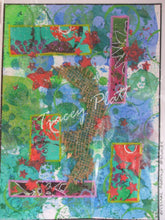 Load image into Gallery viewer, ORIGINAL MIXED MEDIA COLLAGE ART CARD - Abstract