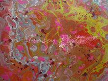Load image into Gallery viewer, ACRYLICS FLOW ART & DRIP PAINTING ON BOARD - Into the Fire