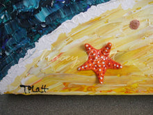 Load image into Gallery viewer, IMPASTO ACRYLICS ON CANVAS - Cornish Beach and Two Gulls