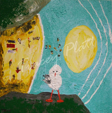 Load image into Gallery viewer, Pedn Vounder Beach - ACRYLICS IMPASTO PAINTING ON CANVAS - NOW SOLD!