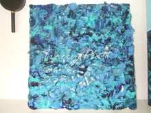 Load image into Gallery viewer, ACRYLICS IMPASTO ABSTRACT ON BOX CANVAS - Choppy Waters off The Lizard, Cornwall