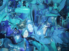 Load image into Gallery viewer, ACRYLICS IMPASTO ABSTRACT ON BOX CANVAS - Choppy Waters off The Lizard, Cornwall