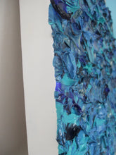 Load image into Gallery viewer, ACRYLICS IMPASTO ABSTRACT ON BOX CANVAS - Choppy Waters off The Lizard, Cornwall