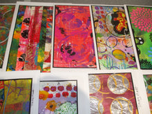Load image into Gallery viewer, BUNDLE OF 4 x ORIGINAL ABSTRACT ART CARDS - Assorted - Potluck Selection