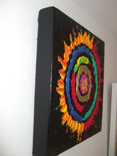 Load image into Gallery viewer, ACRYLICS IMPASTO PAINTING ON DEEP CANVAS - Fantasy Wheel