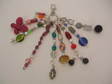 Load image into Gallery viewer, HANDMADE LUCKY BEAD & CHARM DANGLE - Multicoloured - NOW SOLD!