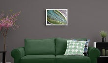 Load image into Gallery viewer, ACRYLICS FLOW ART PAINTING ON CANVAS IN DEEP FRAME - Inside the Cave at Crantock
