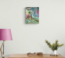 Load image into Gallery viewer, ACRYLICS FLOW ART PAINTING ON CANVAS - Lockdown