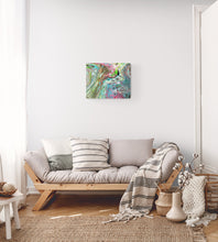 Load image into Gallery viewer, ACRYLICS FLOW ART PAINTING ON CANVAS - Lockdown