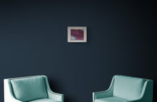 Load image into Gallery viewer, Purple Pour - ACRYLICS FLOW ART PAINTING ON CANVAS mounted onto a frame