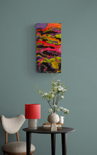 Load image into Gallery viewer, ACRYLICS FLOW ART PAINTING ON BOARD - Rainbow
