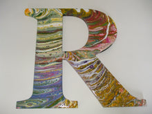 Load image into Gallery viewer, ACRYLIC FLOW ART LETTER INITIAL - R - NOW SOLD