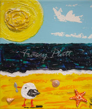 Load image into Gallery viewer, ACRYLICS IMPASTO ON DEEP CANVAS - Sunny Day at the Beach, Cornwall