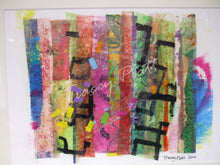 Load image into Gallery viewer, MIXED MEDIA COLLAGE ON IN FRAME - With Respect