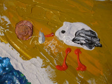 Load image into Gallery viewer, IMPASTO ACRYLICS ON CANVAS - Seagulls on Cornish Beach