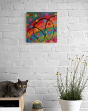 Load image into Gallery viewer, ACRYLICS ON CHUNKY CANVAS - Bobbydazzler