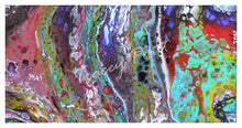 Load image into Gallery viewer, ACRYLICS FLOW ART PAINTING ON CANVAS IN FRAME - Colourbow