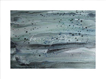 Load image into Gallery viewer, ACRYLICS FLOW ART SWIPE PAINTING ON CANVAS in FRAME - Cornish Granite