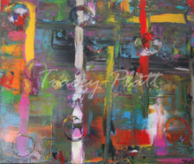 Load image into Gallery viewer, ABSTRACT ACRYLICS ON 50 cm x 60 cm DEEP CANVAS - Crossing Over