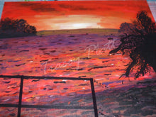 Load image into Gallery viewer, ACRYLICS ON CANVAS - Dawn at The Pandora Inn, Restronguet Creek, Falmouth, Cornwall