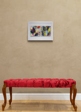 Load image into Gallery viewer, PAIR OF ACRYLICS FLOW ART PULL UP PAINTINGS ON CANVAS IN FRAME - Fireworks