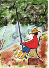 Load image into Gallery viewer, HAPPY BIRTHDAY - PRINTED CARD - Fishing