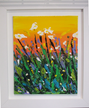 Load image into Gallery viewer, ORIGINAL ACRYLICS IMPASTO PAINTING - Flowers 2
