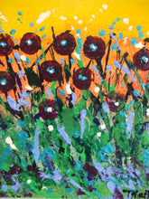 Load image into Gallery viewer, ORIGINAL ACRYLICS IMPASTO PAINTING - Flowers 3 - SOLD!