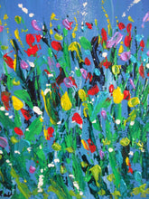 Load image into Gallery viewer, ORIGINAL ACRYLICS IMPASTO PAINTING - Flowers 4 - SOLD!