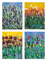 Load image into Gallery viewer, ORIGINAL ACRYLICS IMPASTO PAINTING - Flowers 4 - SOLD!