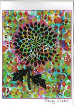 Load image into Gallery viewer, ORIGINAL MIXED MEDIA ART CARD - Flower - NOW SOLD