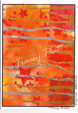 Load image into Gallery viewer, ORIGINAL MIXED MEDIA ART CARD - Stars & Stripes