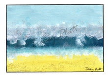 Load image into Gallery viewer, PRINTED CARD - Cornish Beach and Waves