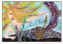 Load image into Gallery viewer, PRINTED CARD - Mermaid