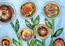 Load image into Gallery viewer, PRINTED CARD - Summer Flowers