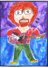 Load image into Gallery viewer, PRINTED CARD - Guitarist Ed Sheeran