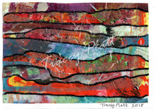 Load image into Gallery viewer, ORIGINAL MIXED MEDIA COLLAGE ART CARD - Abstract