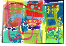 Load image into Gallery viewer, ORIGINAL MIXED MEDIA ART CARD - Abstract