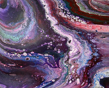 Load image into Gallery viewer, ACRYLICS PAINT POURING FLUID ART ON CANVAS - Jupiter - NOW SOLD!