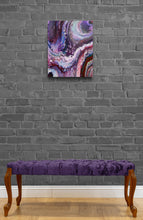 Load image into Gallery viewer, ACRYLICS PAINT POURING FLUID ART ON CANVAS - Jupiter - NOW SOLD!