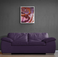 Load image into Gallery viewer, ACRYLICS FLOW ART PAINTING ON CANVAS IN DEEP FRAME - Moods