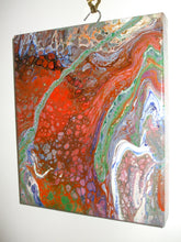 Load image into Gallery viewer, ACRYLICS FLOW ART PAINTING ON CANVAS - Phoenix